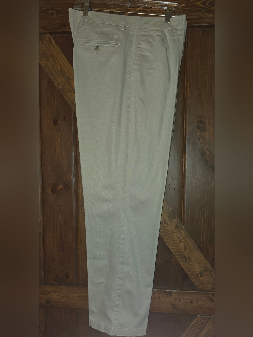 Dockers Men's Relaxed Flex Comfort Signature Khaki Chinos Light Tan Stone 34x32
